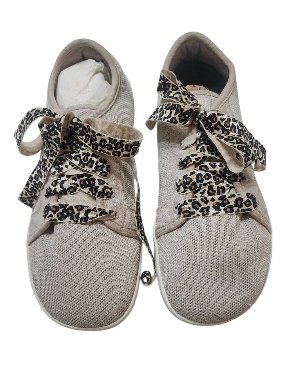 Dr Scholls Whitin Mesh Leopard Lace Up Walking Sneaker US 11 Eu 41